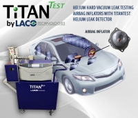 氦檢系統(tǒng)（安全氣囊） HELIUM hard vacuum LEAK TESTING AIRBAG INFLATORS With TITANTEST helium LEAK DETECTOR