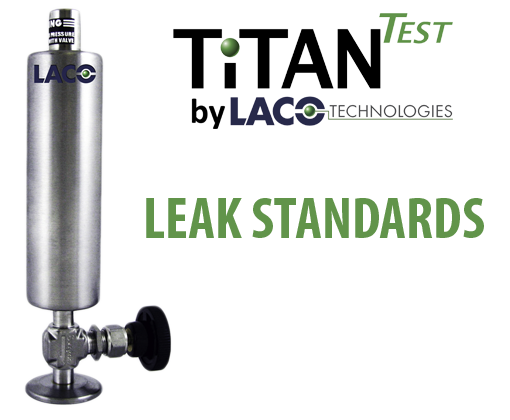 檢漏儀校準漏孔  1 Calibrated Leak Standards - Helium Leak Detector - LACO TitanTest.png